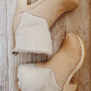 No. 6 Pull On Shearling High Heel Boots